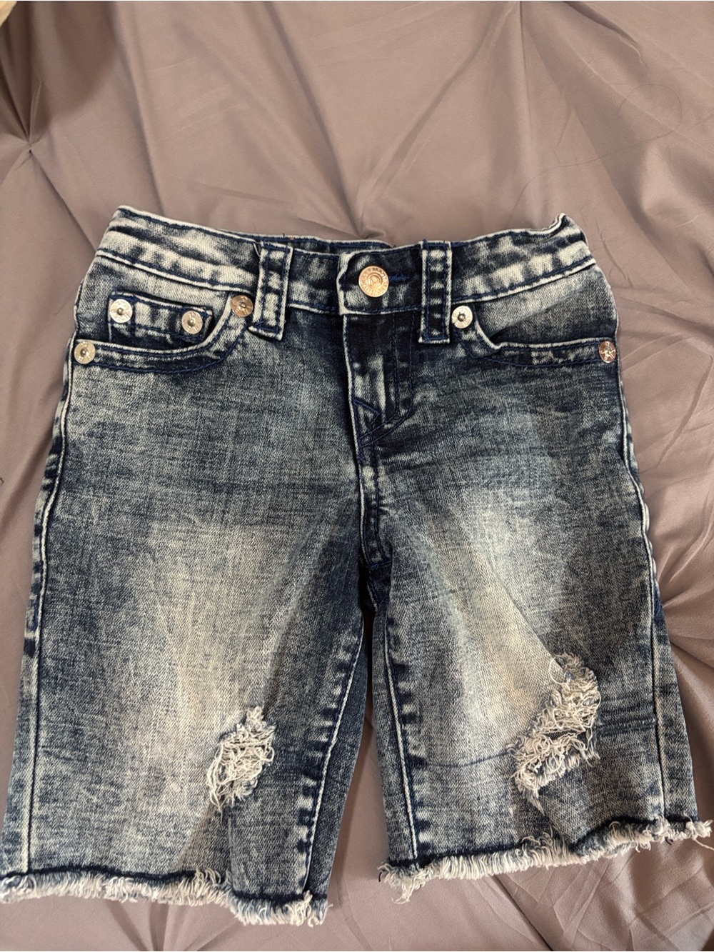 Boy’s True Religion Denim Jean Shorts